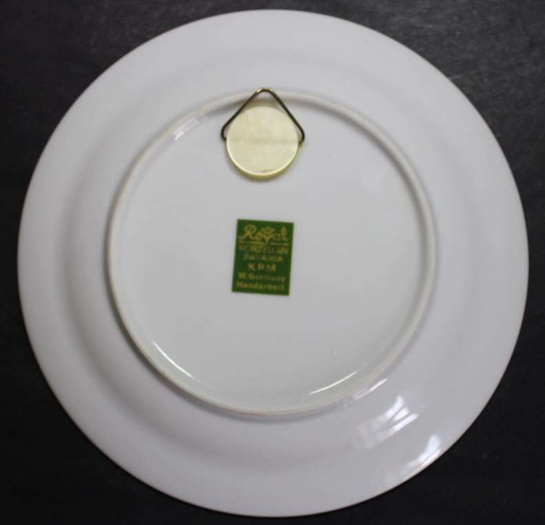 Small Decorative Wall Plate of Mainz Dom by Royal Porzellan Bavaria