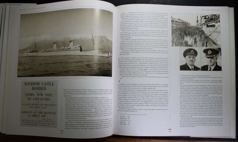 Mail Ships Of The Union-Castle Line Hardcover Book First Edition.