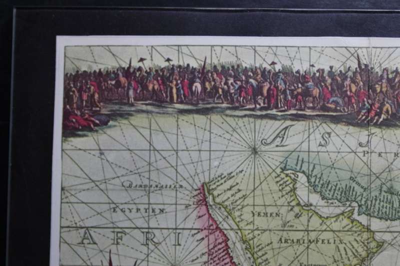 Oost Indies Map by Johannes van Keulen, 1690 - Framed Reproduction Print