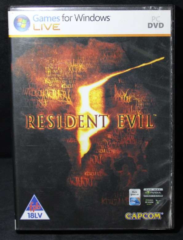 PC DVD Resident Evil 5 Classic PC Game by Havok