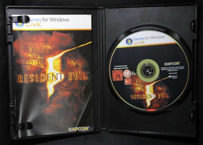 PC DVD Resident Evil 5 Classic PC Game by Havok