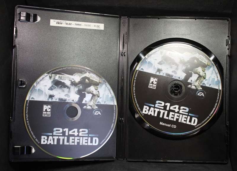PC DVD Battlefield 2142 Classic PC Game by EA.