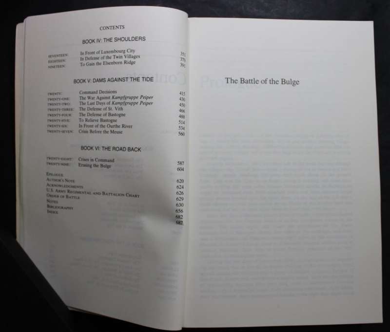 The Battle of the Bulge by Charles B MacDonald Softcover Book
