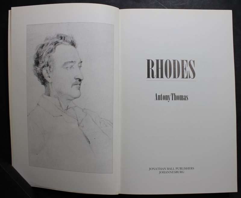 Rhodes The Race For Africa by Antony Thomas Softcover Book