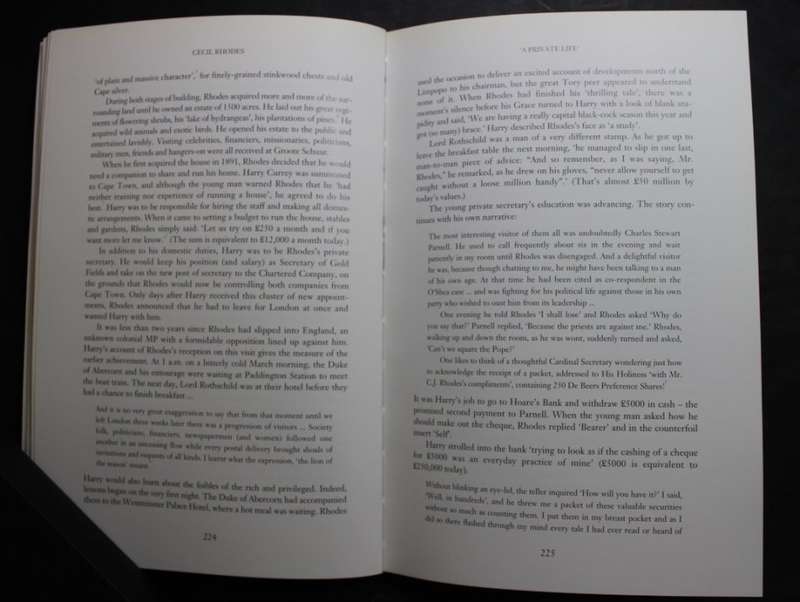 Rhodes The Race For Africa by Antony Thomas Softcover Book