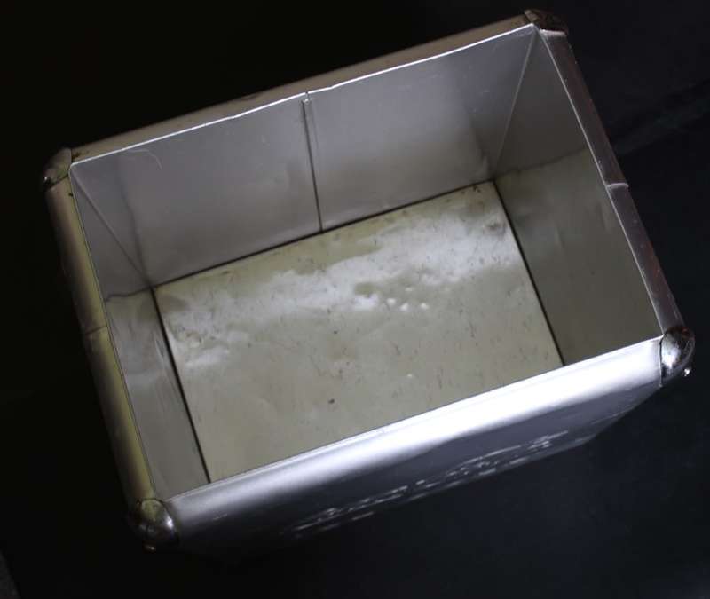 Coca-Cola and Bacardi Aluminium Ice Box with character.
