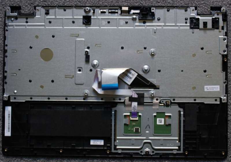 Acer Aspire ES1-571-349N Laptop Keyboard and Chassis Cover.