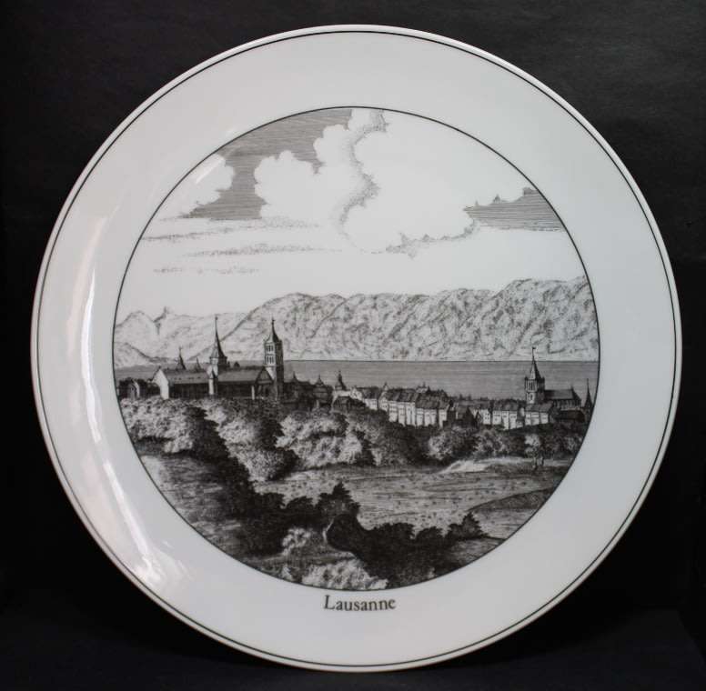 Lausanne Switzerland by Langenthal Decorative Wall Plate