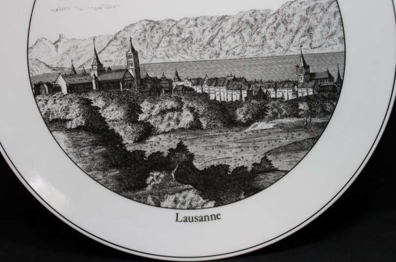 Lausanne Switzerland by Langenthal Decorative Wall Plate