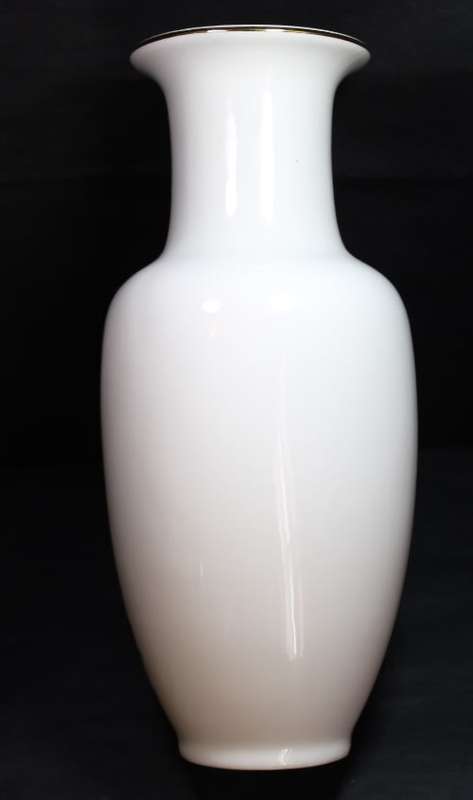 Fine China Vase from Japan Birds with Cherry Blossom by Jay