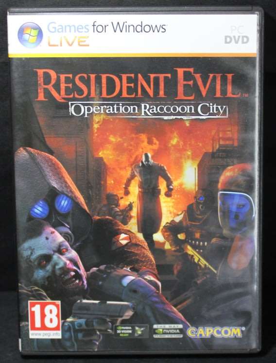 PC DVD Resident Evil Operation Raccoon City by Slant Six Games Capcom.