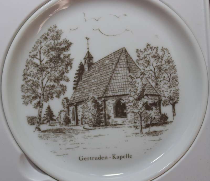 Set Of Six Furstenberg  Porcelain Butter Dishes
