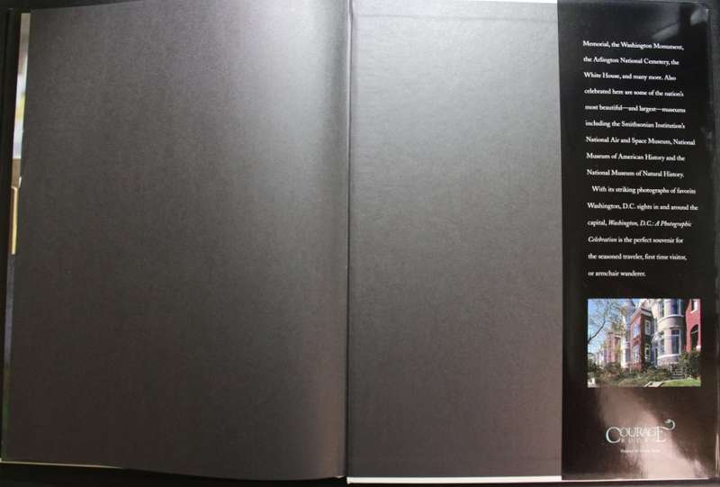 Washington, D.C. A Photographic Celebration First Edition Hardcover Book