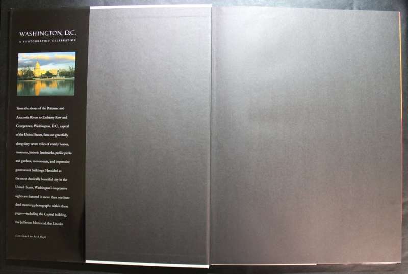 Washington, D.C. A Photographic Celebration First Edition Hardcover Book