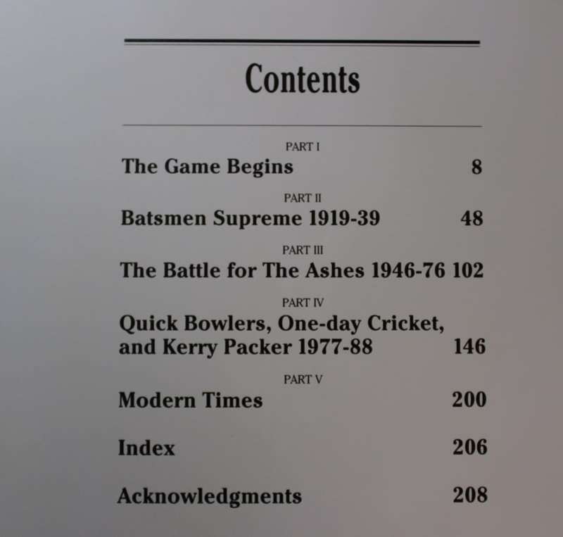 The Pictorial History of Cricket by Ashley Brown First Edition Hardcover Book 1988