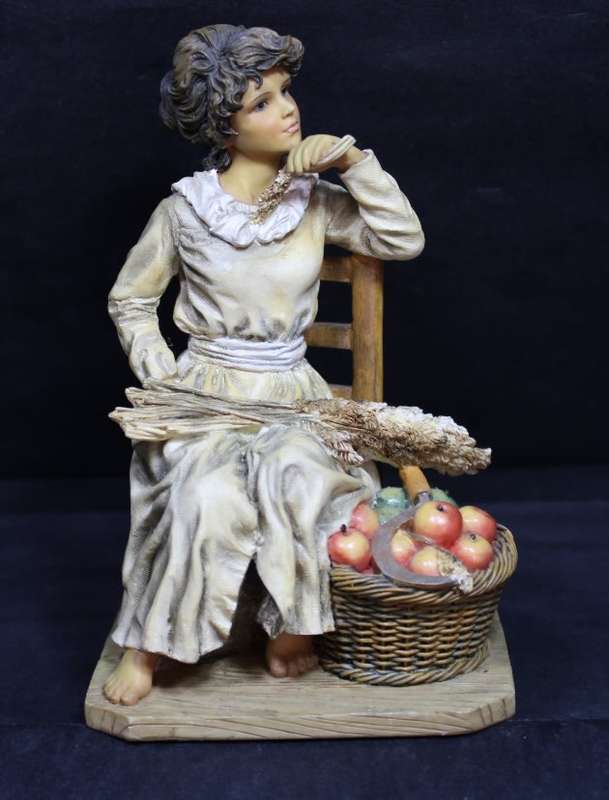 Leonardo Collection - Winter Harvest Figurine by Christine Haworth