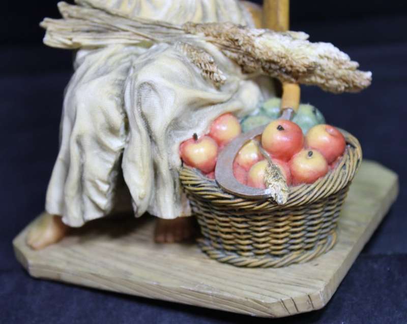 Leonardo Collection - Winter Harvest Figurine by Christine Haworth