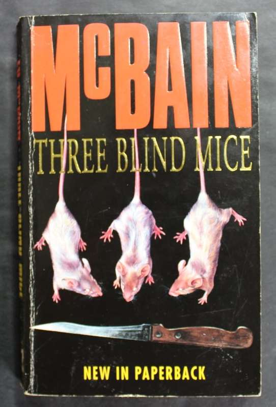 Ed McBain Three Blind Mice Softcover Book