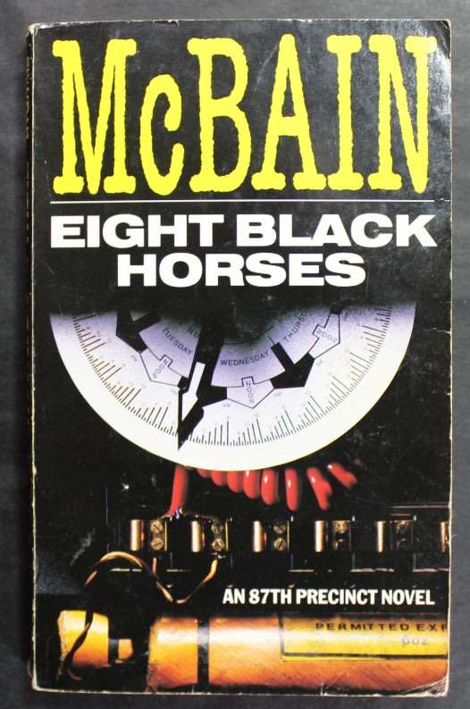 Ed McBain Eight Black Horses an 87th Precint Novel Softcover Book