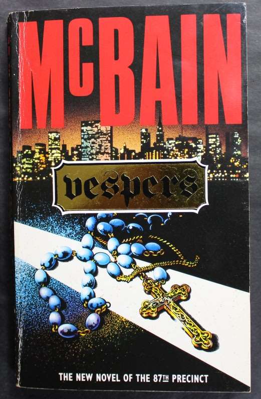 Ed McBain Vespers an 87th Precint Novel Softcover Book