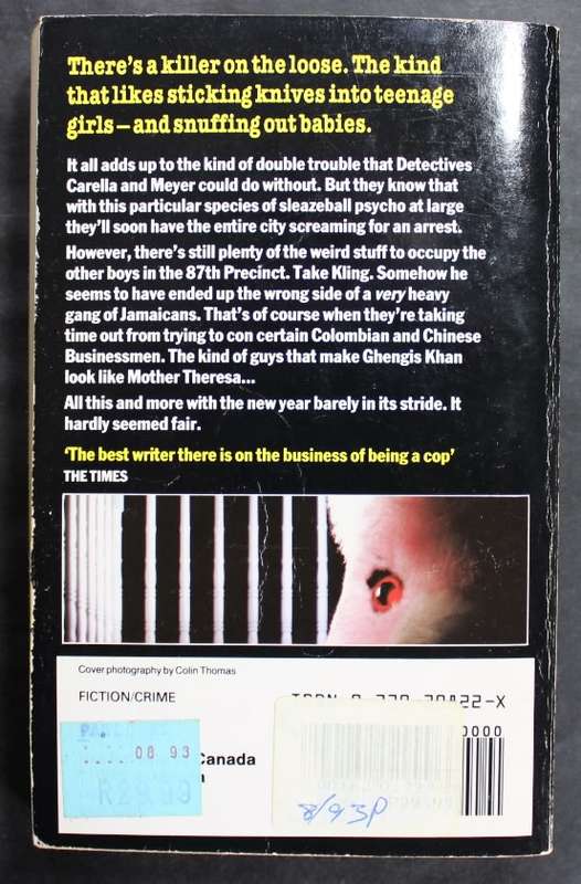 Ed McBain Lullaby an 87th Precint Novel Softcover Book