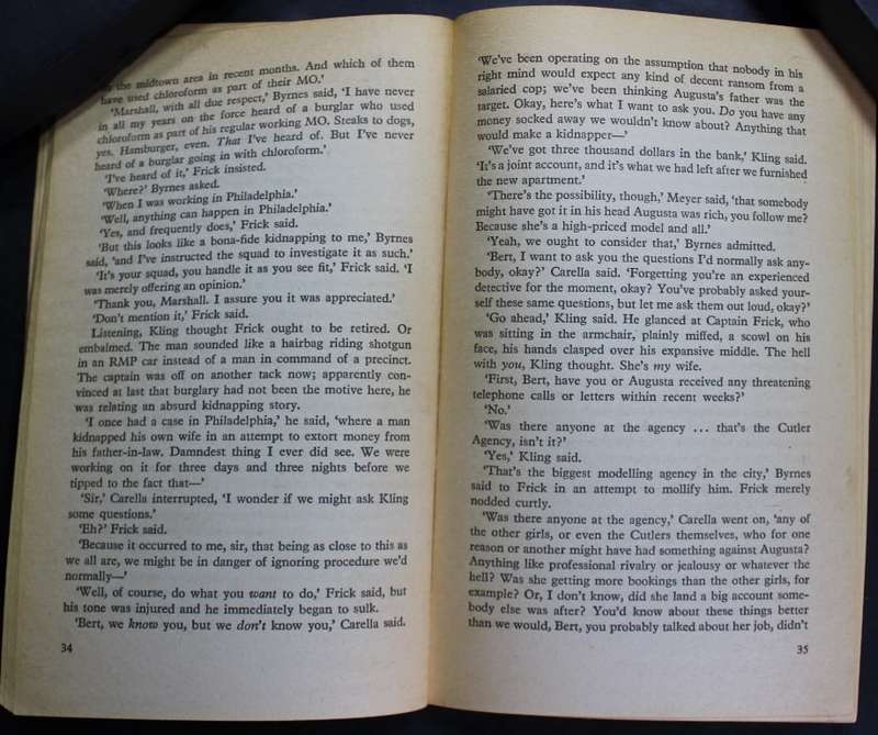 Ed McBain So Long as You Both Shall Live an 87th Precint Novel Softcover Book