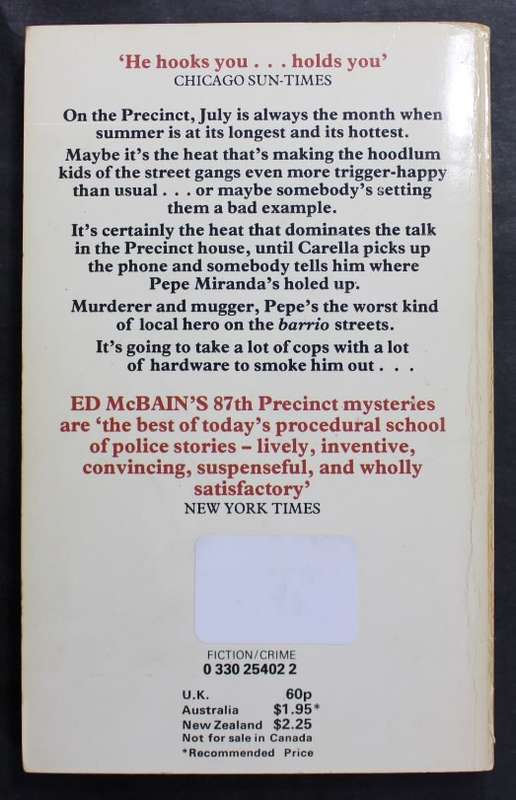 Ed McBain See Them Die an 87th Precint Mystery Softcover Book
