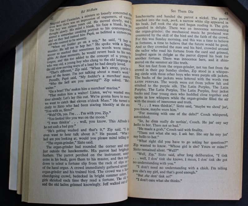 Ed McBain See Them Die an 87th Precint Mystery Softcover Book