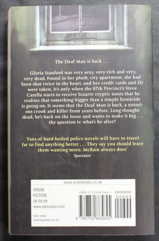 Ed McBain Hark an 87th Precint Novel Softcover Book