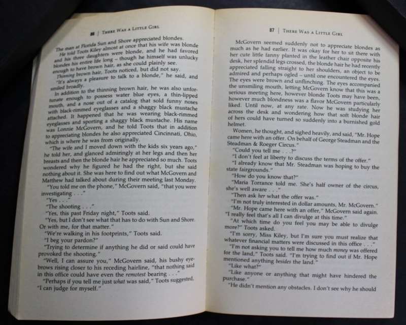 Ed McBain There Was A Little Girl A Matthew Hope Novel Softcover Book