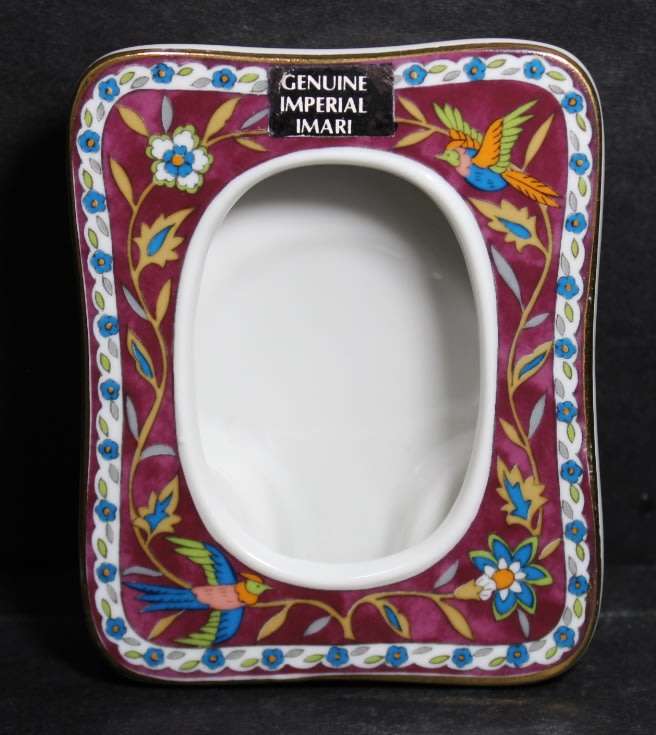 Dai Ichi Toki Imperial Imari Porcelain Picture Holder