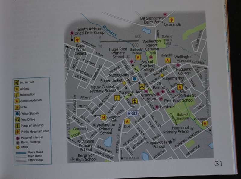 Map Studio Second Edition Western Cape Road Atlas Softcover Book