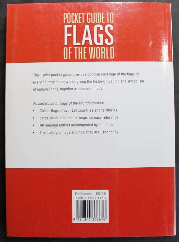 Brian Johnson Barker Pocket Guide to Flags of the World Softcover Book
