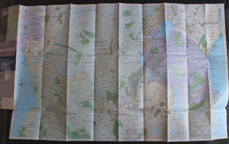 Map Studio 2nd Edition Southern Africa Folded Map