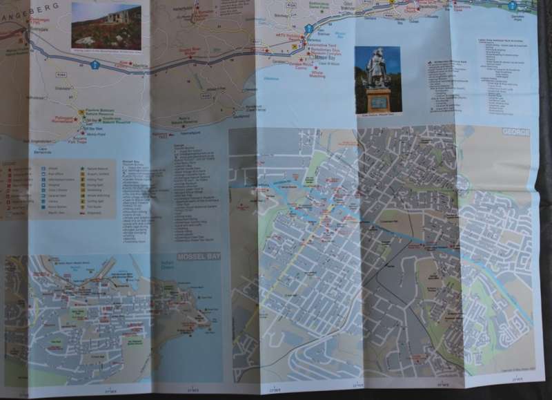 Map Studio 2nd Edition Garden Route and Route 62 Folded Road Map