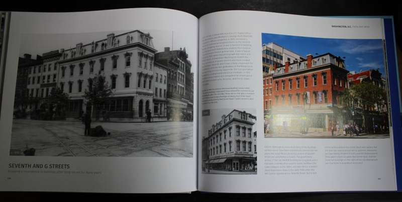 Washington DC Then and Now Hardcover Book by Alexander D Mitchell IV