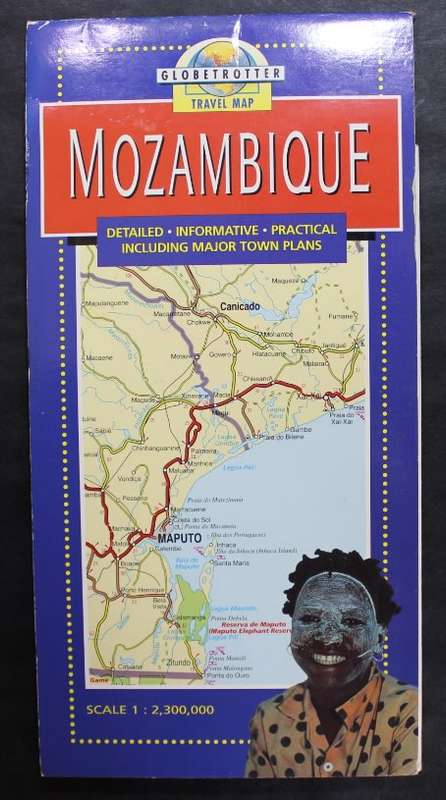 Globetrotter Folded Map of Mozambique 1997