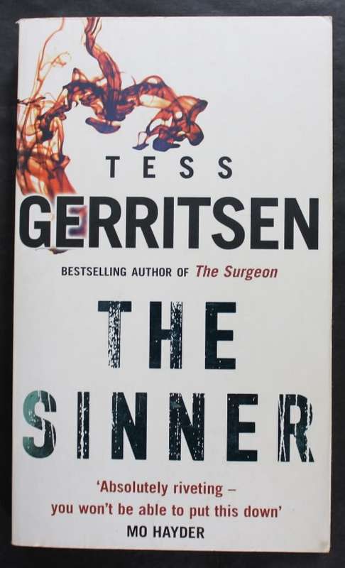 The Sinner by Tess Gerritsen Softcover Book