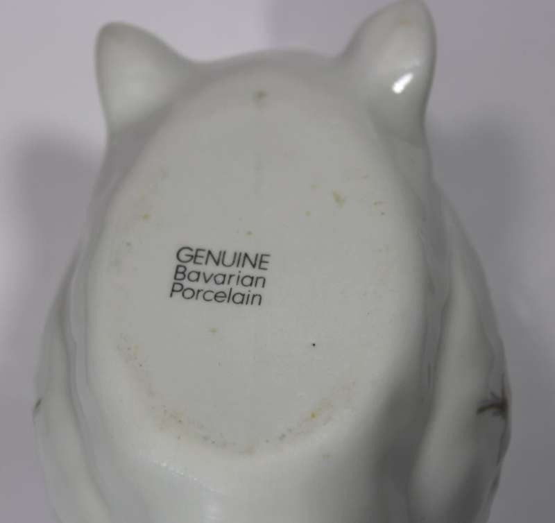 Genuine Bavaria Porcelain Ornamental Swan