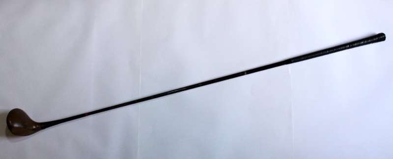 Vintage Ben Sayers D64 Gruvsol #2 Wood Driver with Leather Grip