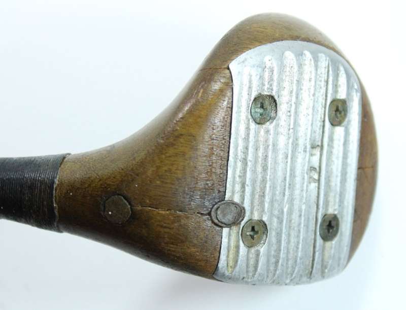 Vintage Ben Sayers D64 Gruvsol #2 Wood Driver with Leather Grip