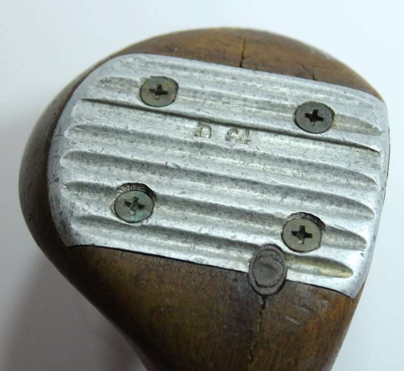 Vintage Ben Sayers D64 Gruvsol #2 Wood Driver with Leather Grip