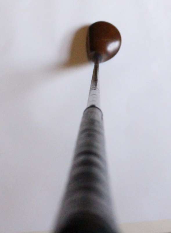 Vintage Ben Sayers D64 Gruvsol #2 Wood Driver with Leather Grip