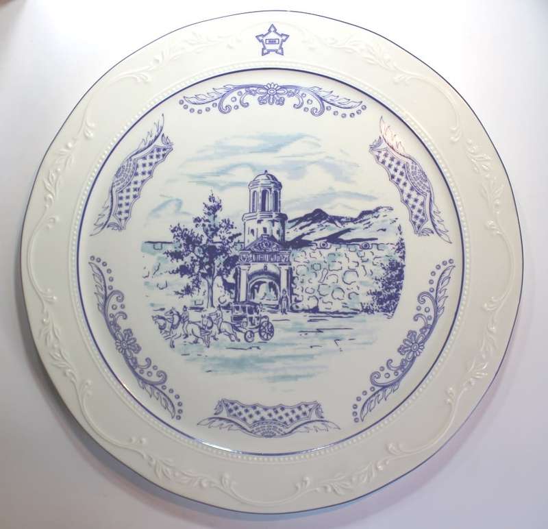 The Castle Cape Town Decorative Wall Plate by Continental China Second Edition