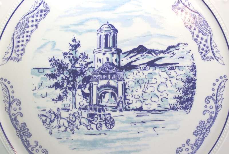 The Castle Cape Town Decorative Wall Plate by Continental China Second Edition