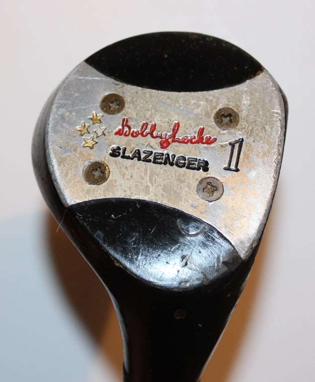 Vintage Slazenger Bobby Locke #1 Wood Driver Mens RH Golf Club