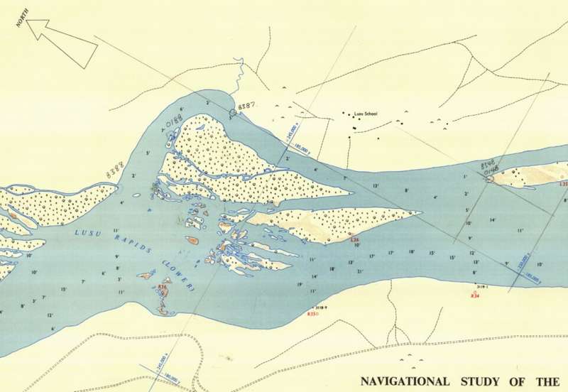 Zambezi River (Sioma - Katima Mulilo) Navigational Study 1963 11 x Maps Digital Download