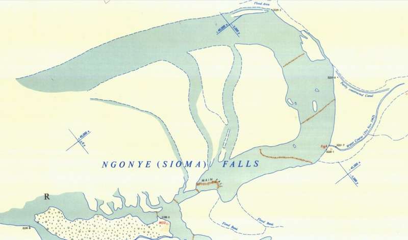 Zambezi River (Sioma - Katima Mulilo) Navigational Study 1963 11 x Maps Digital Download