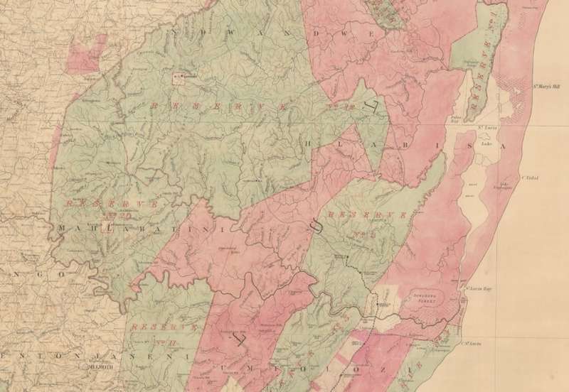 Map of the Colony of Natal 1904 4 x Maps Digital Download