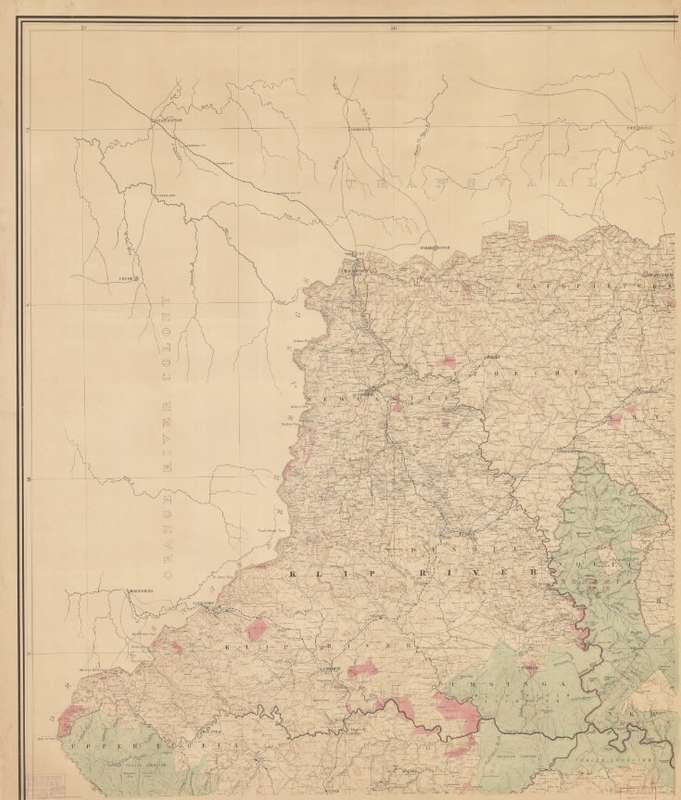 Map of the Colony of Natal 1904 4 x Maps Digital Download